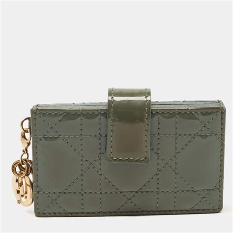 dior green card holder